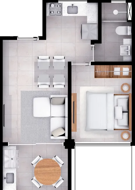 Foto 1 de Apartamento com 2 Quartos à venda, 78m² em Muro Alto, Ipojuca