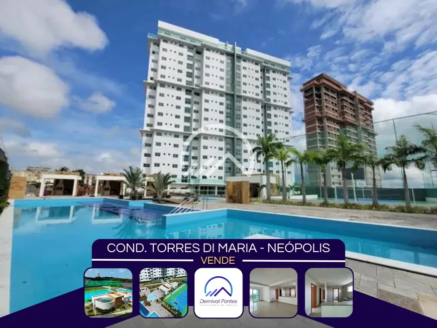 Foto 1 de Apartamento com 3 Quartos à venda, 92m² em Neópolis, Natal