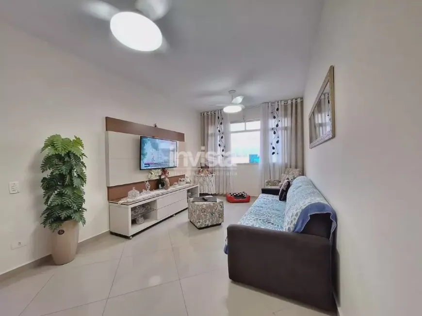 Foto 1 de Apartamento com 1 Quarto à venda, 60m² em Aparecida, Santos