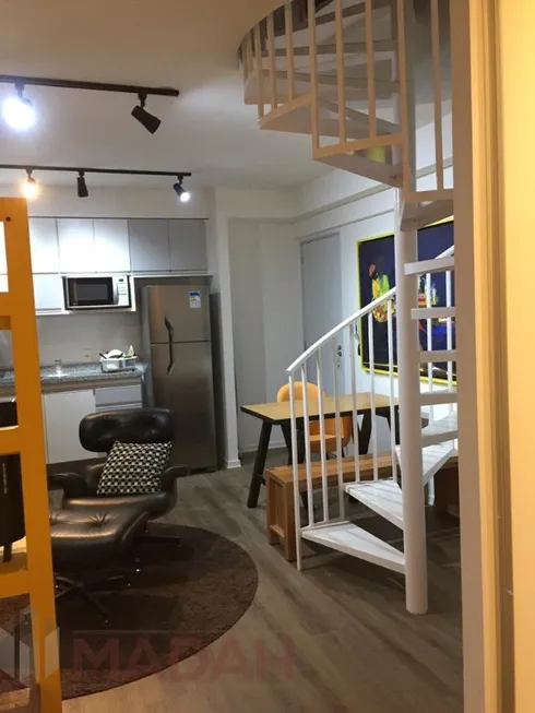 Foto 1 de Cobertura com 1 Quarto à venda, 74m² em Vila Madalena, São Paulo