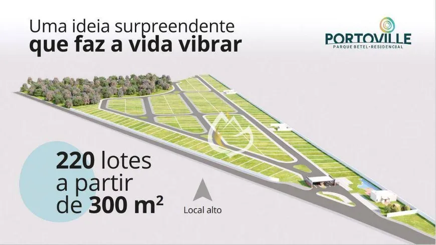 Foto 1 de Lote/Terreno à venda, 350m² em Betel, Paulínia