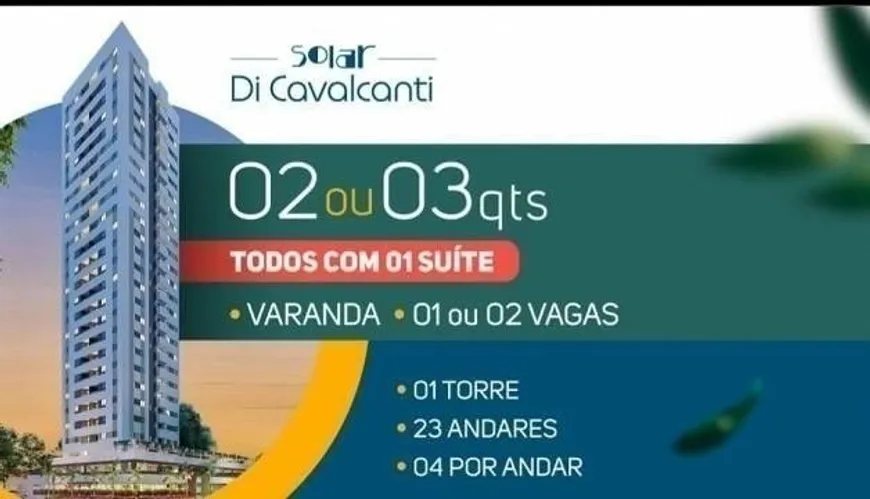 Foto 1 de Apartamento com 3 Quartos à venda, 63m² em Madalena, Recife