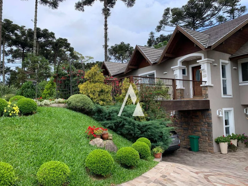 Foto 1 de Casa de Condomínio com 4 Quartos para venda ou aluguel, 345m² em Aspen Mountain, Gramado