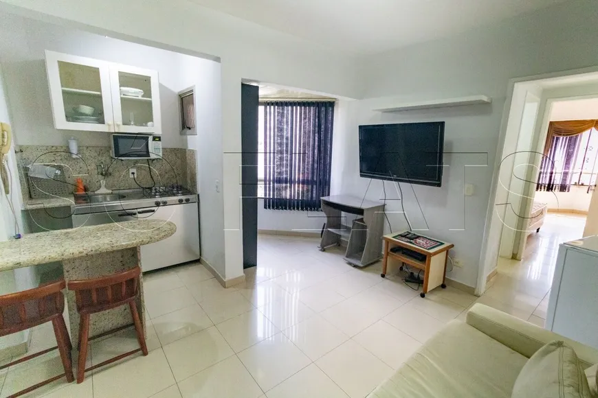 Foto 1 de Flat com 1 Quarto para alugar, 42m² em Paraíso, São Paulo