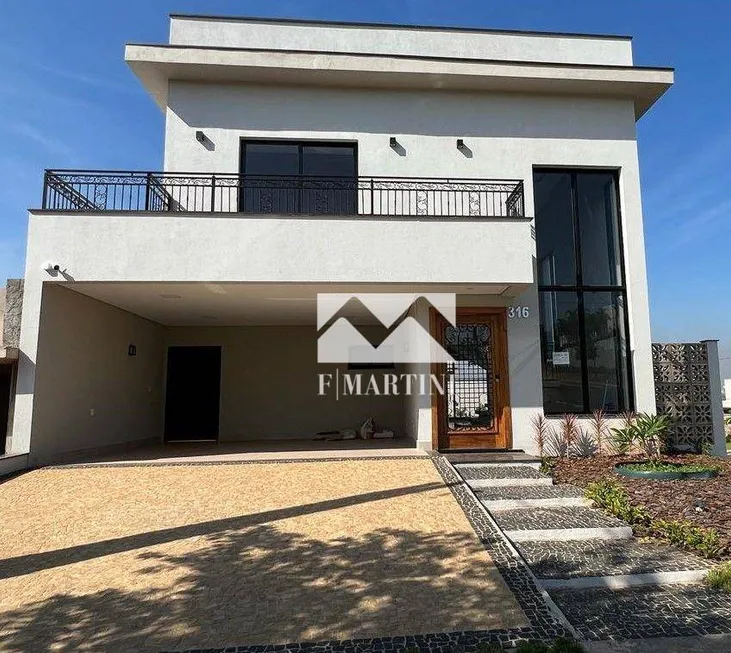 Foto 1 de Casa de Condomínio com 3 Quartos à venda, 218m² em Loteamento Residencial e Comercial Villa D Aquila, Piracicaba
