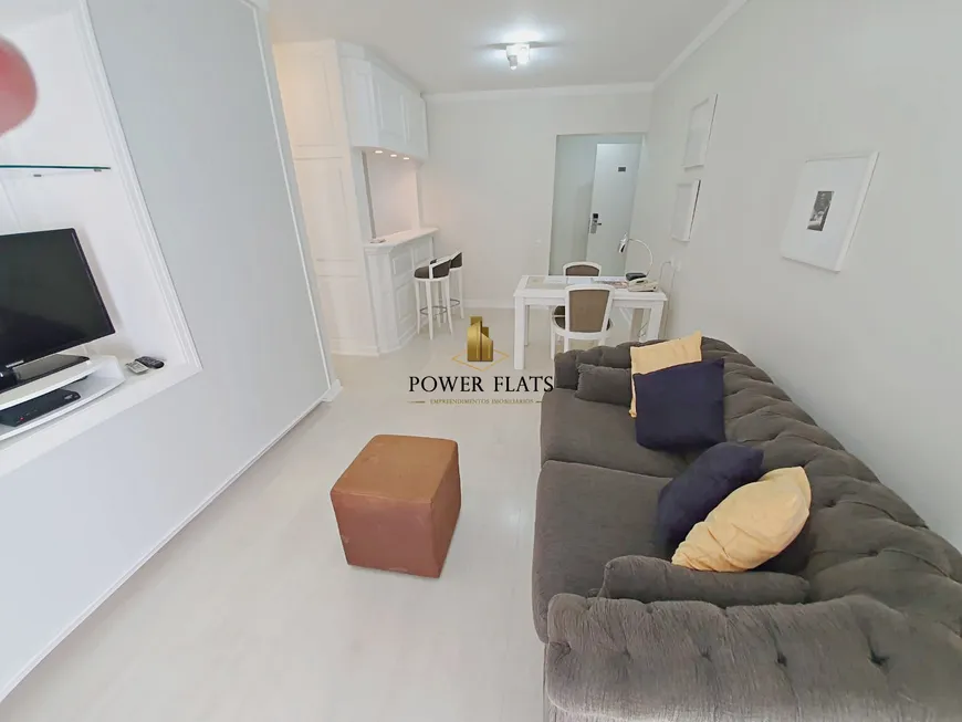 Foto 1 de Flat com 1 Quarto para alugar, 43m² em Itaim Bibi, São Paulo