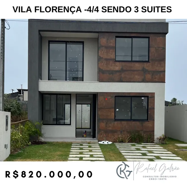 Foto 1 de Casa de Condomínio com 4 Quartos à venda, 139m² em Catu de Abrantes Abrantes, Camaçari
