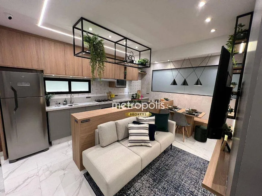 Foto 1 de Apartamento com 2 Quartos à venda, 38m² em Vila Príncipe de Gales, Santo André