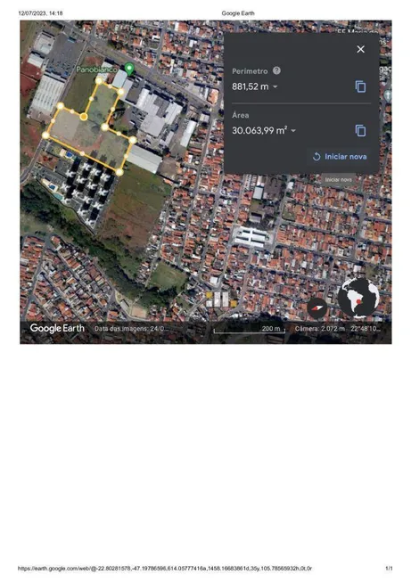 Foto 1 de Lote/Terreno à venda, 30000m² em Jardim Maria Antônia Nova Veneza, Sumaré