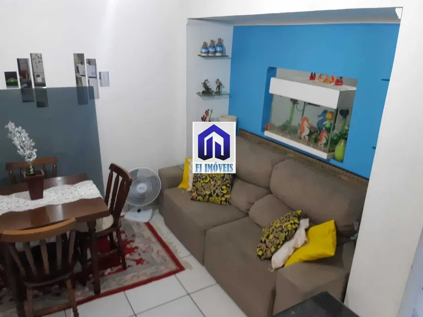 Foto 1 de Apartamento com 1 Quarto à venda, 56m² em Itararé, São Vicente