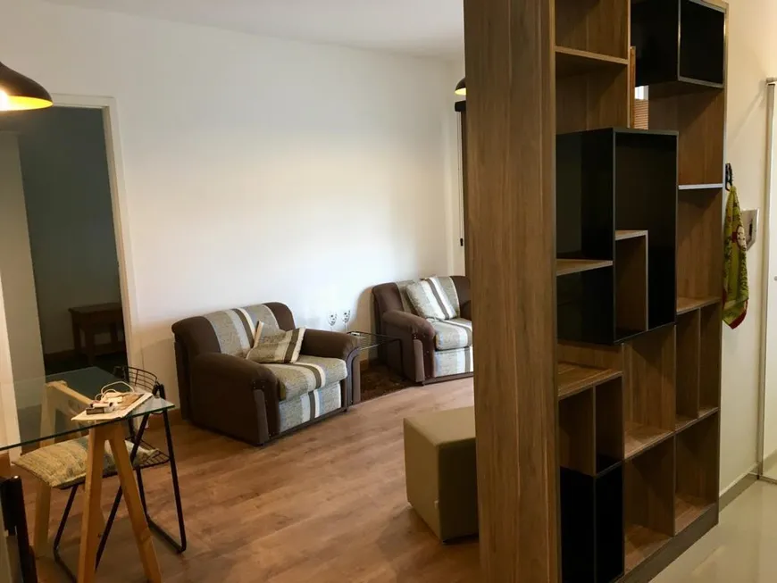 Foto 1 de Flat com 1 Quarto à venda, 50m² em Santo Amaro, São Paulo