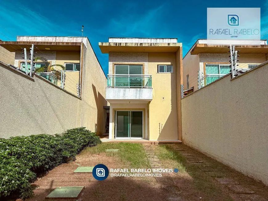 Foto 1 de Casa com 3 Quartos à venda, 124m² em Mangabeira, Eusébio