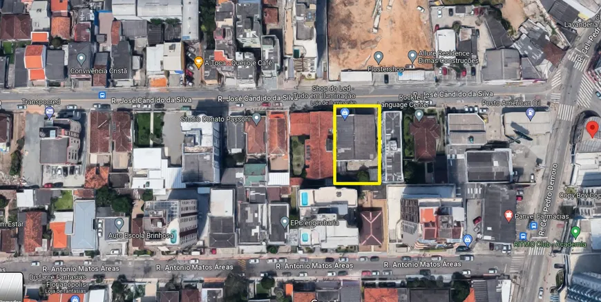 Foto 1 de Lote/Terreno à venda, 700m² em Balneário, Florianópolis