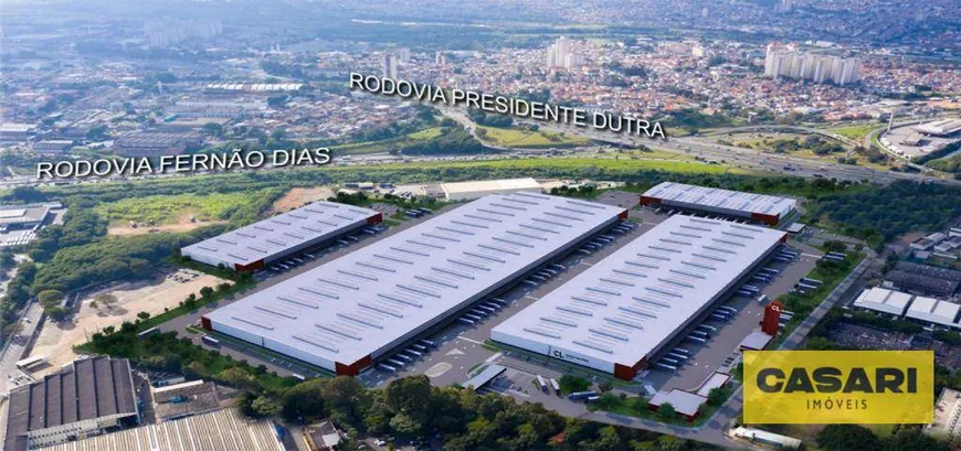 Foto 1 de Galpão/Depósito/Armazém para alugar, 3836m² em Parque Novo Mundo, São Paulo