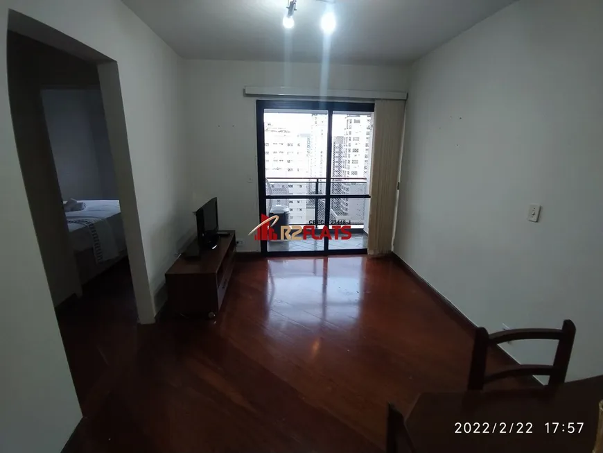 Foto 1 de Flat com 1 Quarto à venda, 40m² em Pinheiros, São Paulo