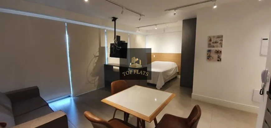 Foto 1 de Flat com 1 Quarto para alugar, 54m² em Jardim Paulista, São Paulo