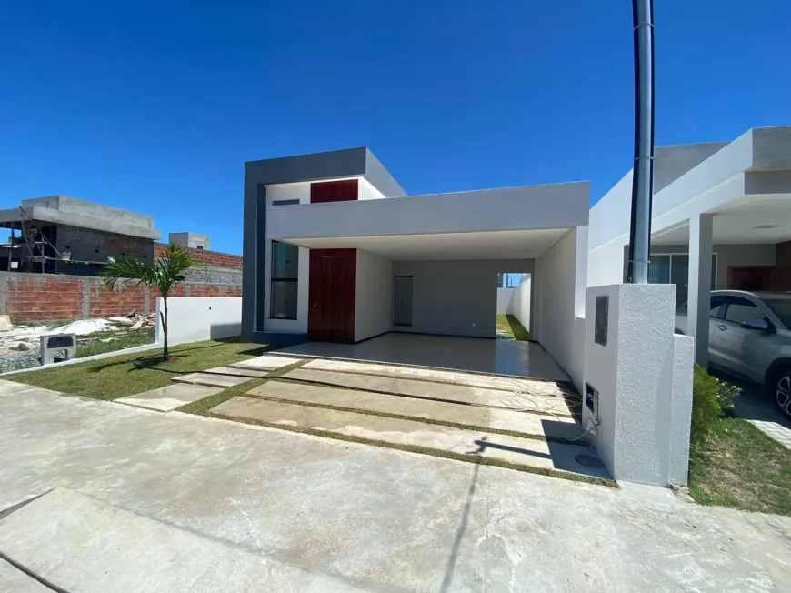 Foto 1 de Casa de Condomínio com 3 Quartos à venda, 126m² em Zona de Expansao Olhos D Agua, Barra dos Coqueiros