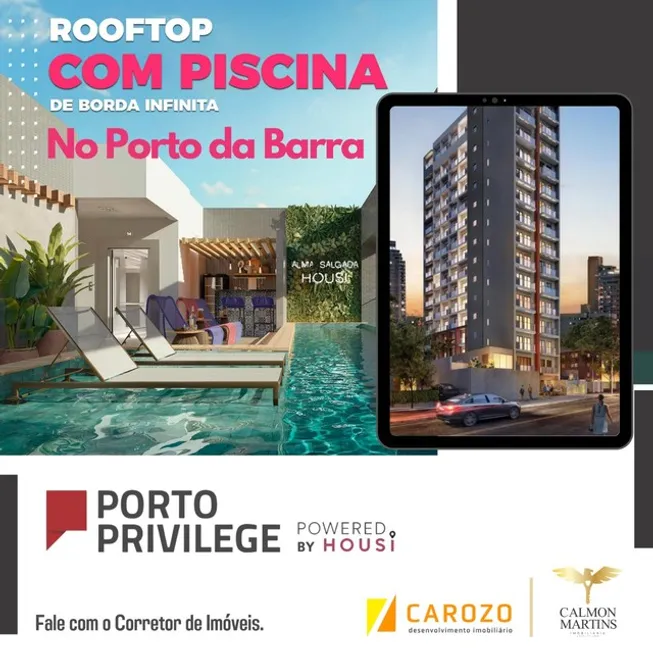Foto 1 de Apartamento com 1 Quarto à venda, 29m² em Barra, Salvador