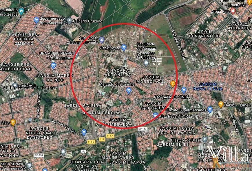 Foto 1 de Fazenda/Sítio à venda, 2500m² em Chacaras Antonieta, Limeira