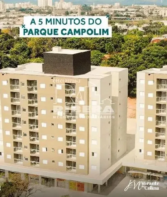 Foto 1 de Apartamento com 2 Quartos à venda, 53m² em Chacaras Reunidas Sao Jorge, Sorocaba