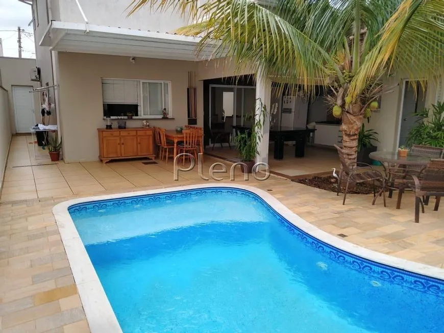 Foto 1 de Casa de Condomínio com 3 Quartos à venda, 227m² em Parque Brasil 500, Paulínia