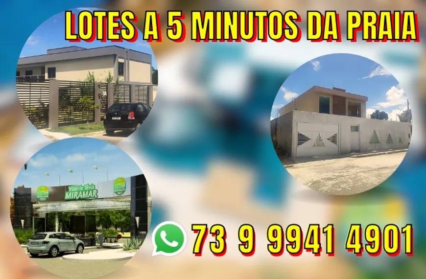 Foto 1 de Lote/Terreno à venda, 500m² em Taperapuan, Porto Seguro