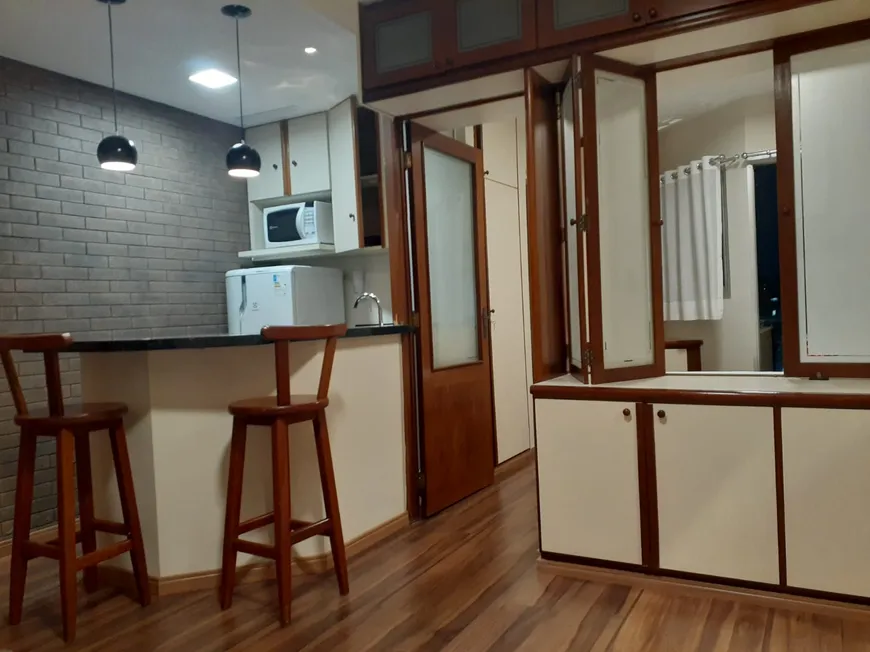 Foto 1 de Apartamento com 1 Quarto para alugar, 36m² em Moema, São Paulo