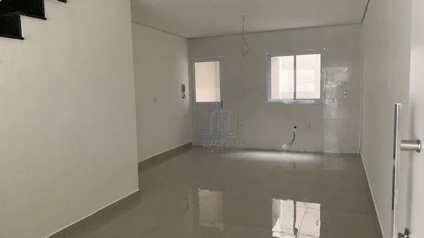 Foto 1 de Sobrado com 3 Quartos à venda, 122m² em Vila Homero Thon, Santo André