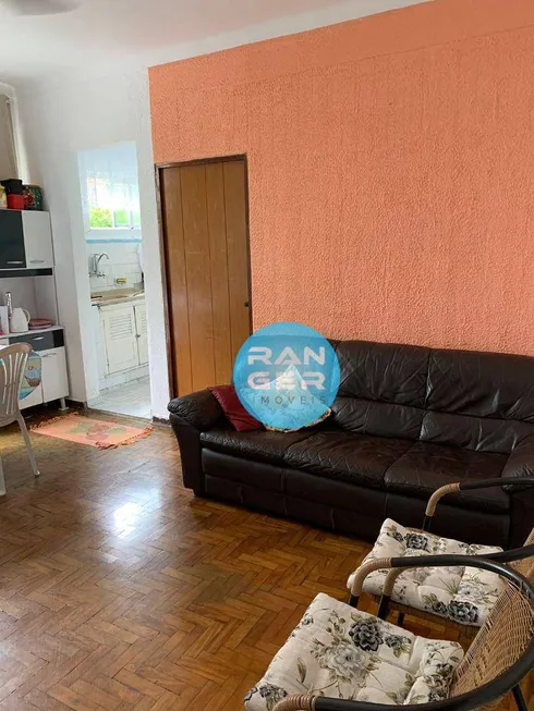 Foto 1 de Apartamento com 1 Quarto à venda, 48m² em José Menino, Santos