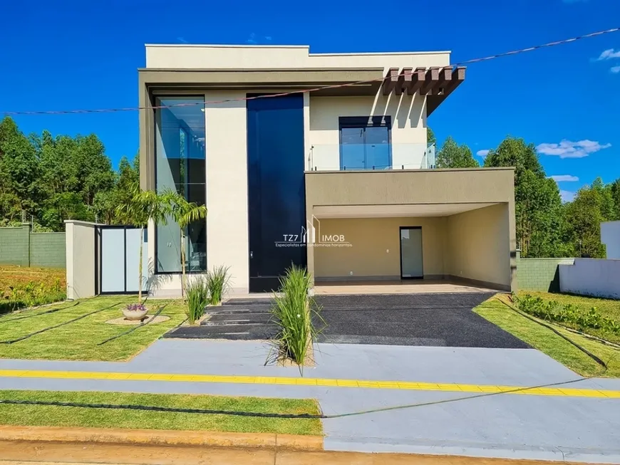 Foto 1 de Casa de Condomínio com 3 Quartos à venda, 217m² em Terras Alpha Residencial 2, Senador Canedo