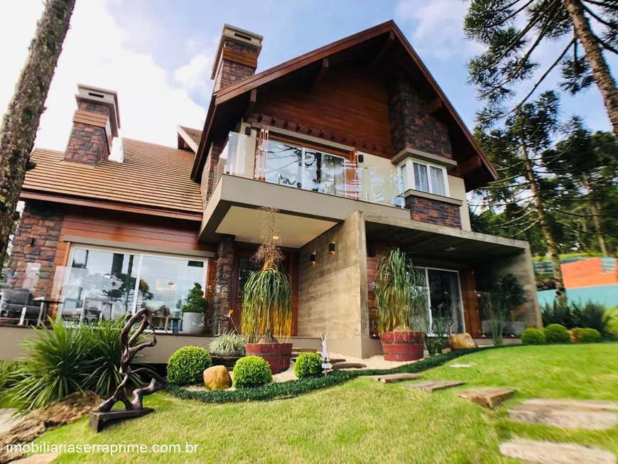 Foto 1 de Casa de Condomínio com 5 Quartos à venda, 570m² em Aspen Mountain, Gramado