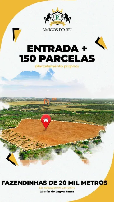 Foto 1 de Lote/Terreno à venda, 20000m² em , Jaboticatubas