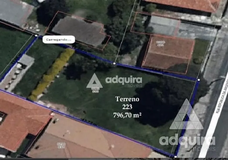 Foto 1 de Lote/Terreno à venda, 10m² em Órfãs, Ponta Grossa