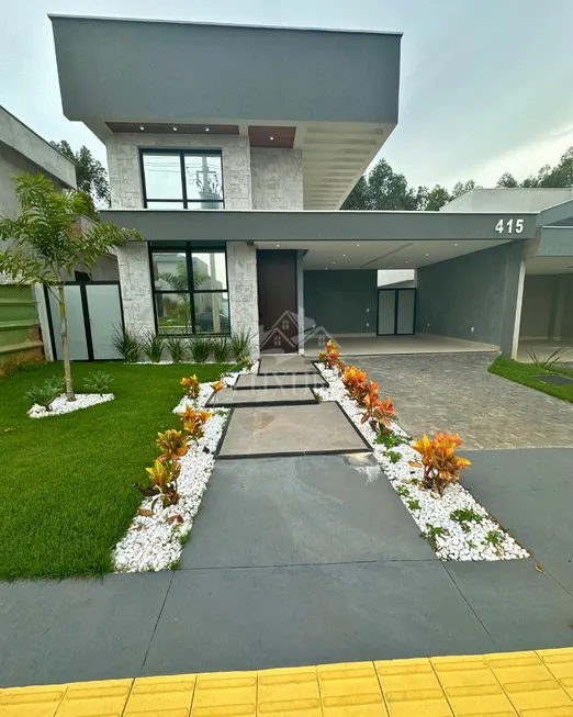 Foto 1 de Casa de Condomínio com 3 Quartos à venda, 150m² em Terras Alpha Residencial 2, Senador Canedo