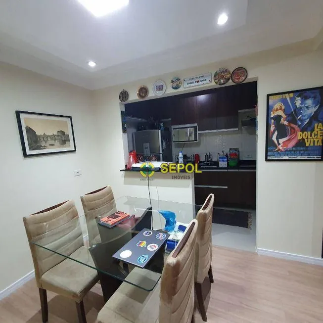 Foto 1 de Apartamento com 2 Quartos à venda, 64m² em Vila Bastos, Santo André