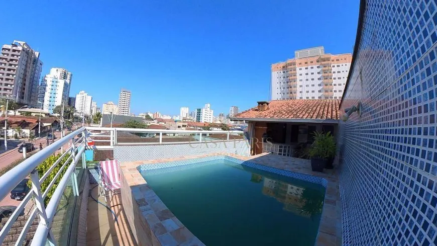 Foto 1 de Sobrado com 3 Quartos à venda, 137m² em Boqueirão, Praia Grande