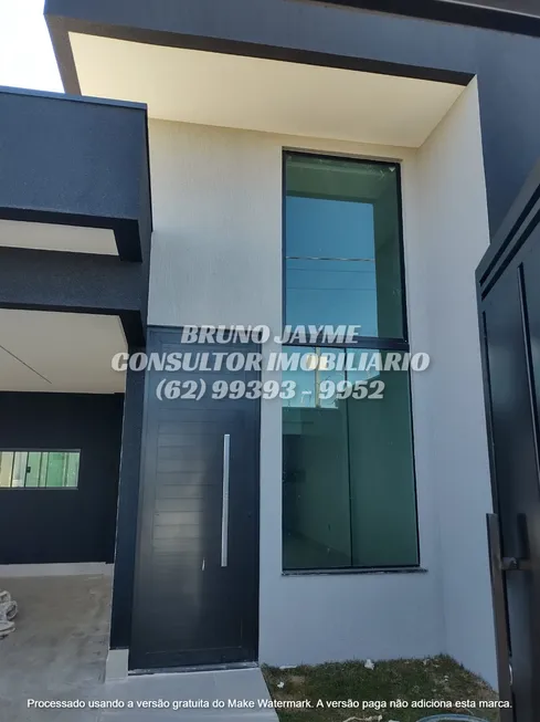 Foto 1 de Casa com 3 Quartos à venda, 140m² em Residencial Campos do Jordao, Anápolis