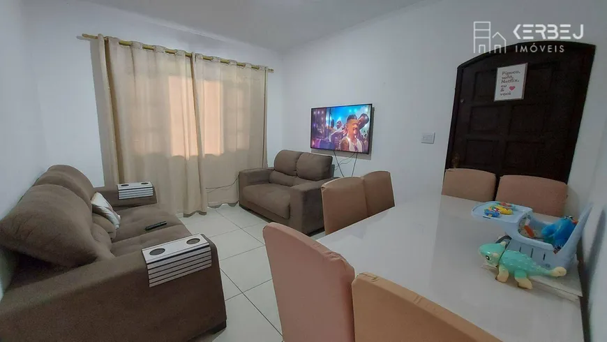 Foto 1 de Casa de Condomínio com 2 Quartos à venda, 82m² em Aviação, Praia Grande