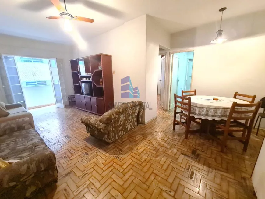 Foto 1 de Apartamento com 1 Quarto à venda, 60m² em Ponta da Praia, Santos