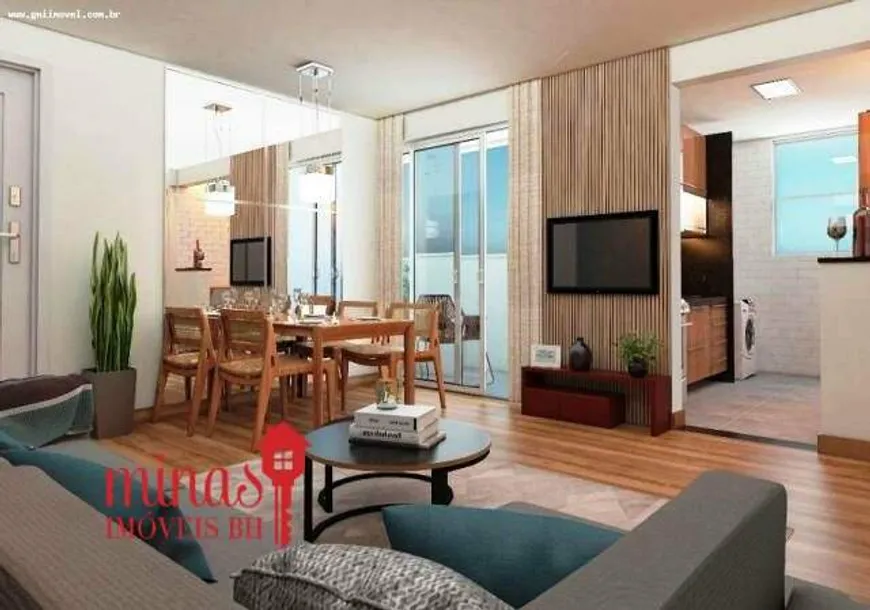 Foto 1 de Apartamento com 2 Quartos à venda, 51m² em Alto dos Caiçaras, Belo Horizonte