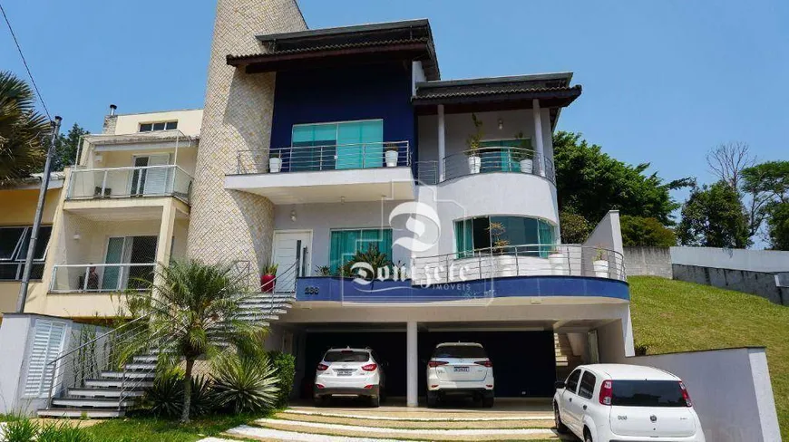 Foto 1 de Casa de Condomínio com 4 Quartos à venda, 546m² em Vila Emílio, Mauá