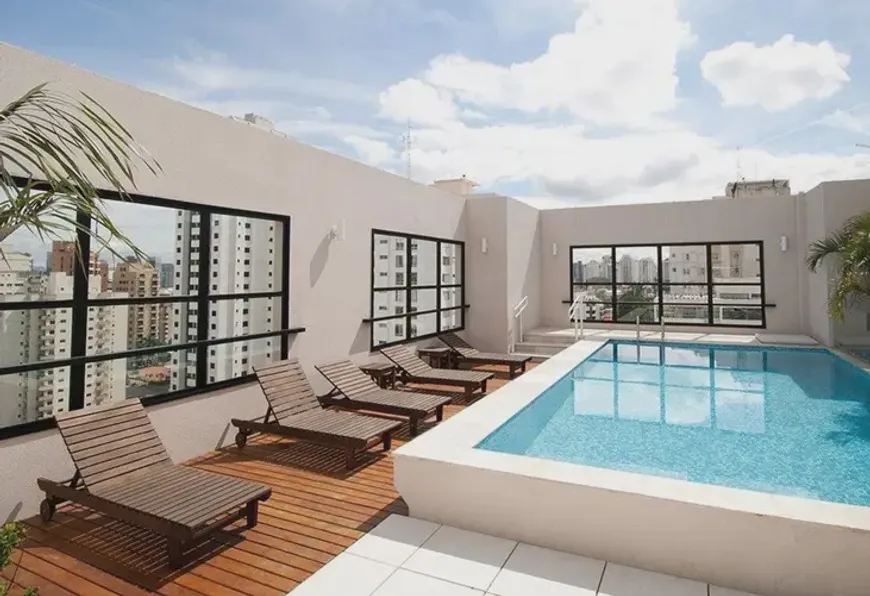 Foto 1 de Apartamento com 1 Quarto à venda, 58m² em Brooklin, São Paulo