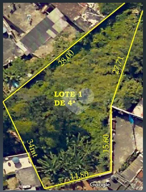 Foto 1 de Lote/Terreno à venda, 1150m² em Centro, Rio de Janeiro