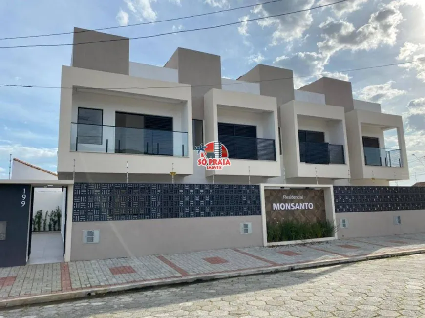 Foto 1 de Sobrado com 2 Quartos à venda, 71m² em Vera Cruz, Mongaguá