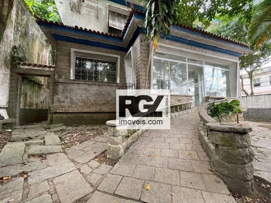 Foto 1 de Casa com 3 Quartos para alugar, 337m² em Vila Matias, Santos