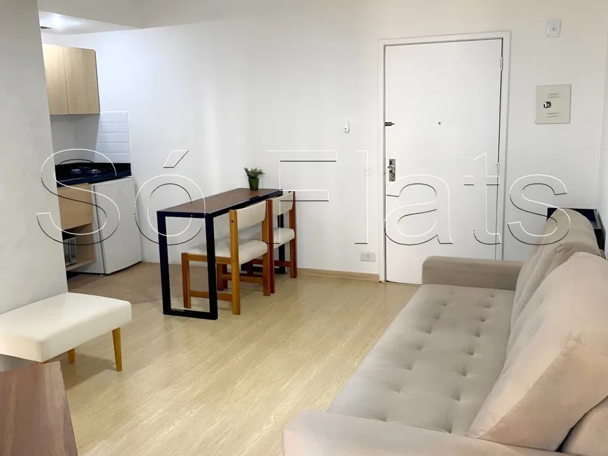 Foto 1 de Flat com 1 Quarto à venda, 28m² em Jardins, São Paulo