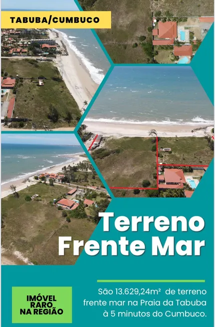 Foto 1 de Lote/Terreno à venda, 13629m² em Tabuba, Caucaia