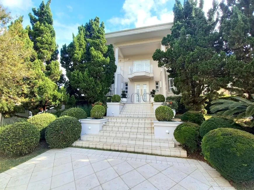 Foto 1 de Casa de Condomínio com 4 Quartos à venda, 625m² em Cachoeira, Vinhedo