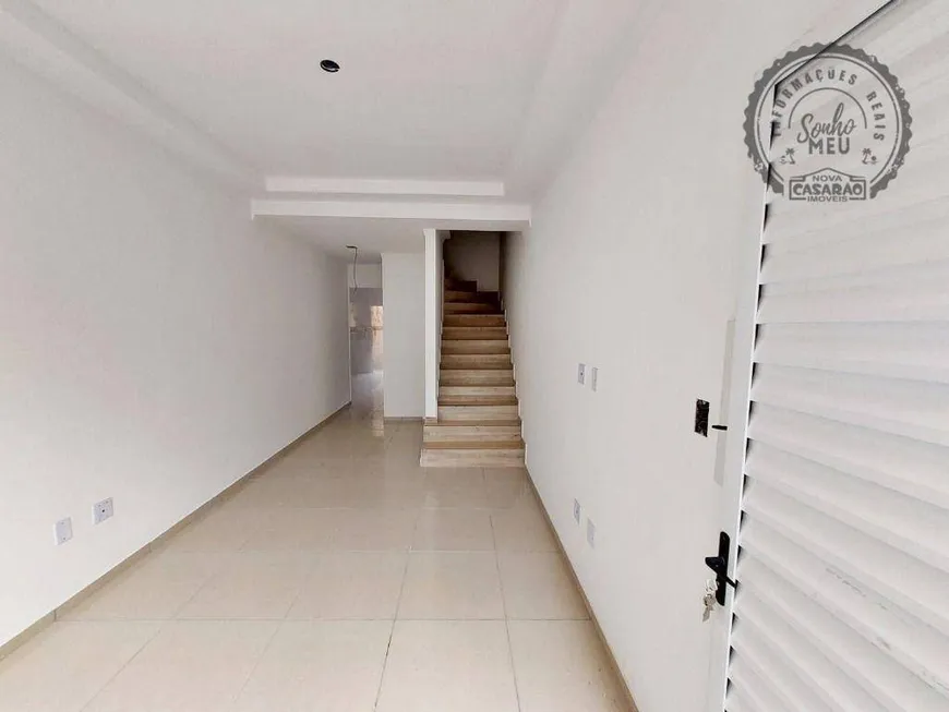 Foto 1 de Casa de Condomínio com 2 Quartos à venda, 75m² em Tude Bastos, Praia Grande