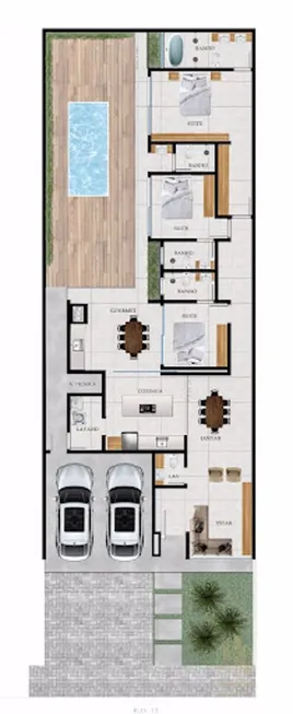 Foto 1 de Casa de Condomínio com 3 Quartos à venda, 195m² em Condominio Residencial Euroville II, Bragança Paulista